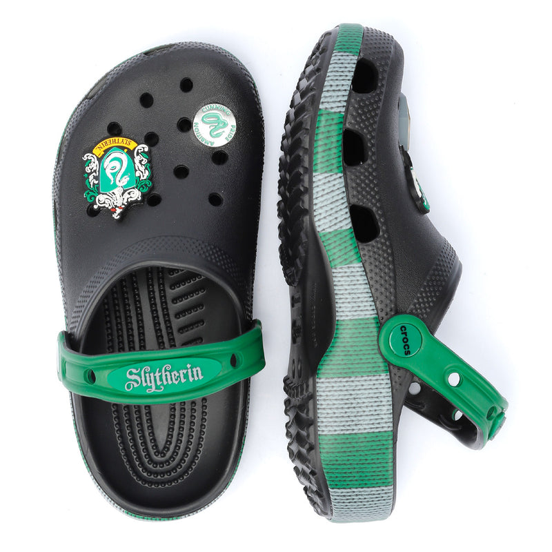Crocs Slytherin (Serpentard) Classic Sandales Vertes