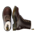 Dr. Martens Serena Bottes Marron En Cuir Pour Femmes