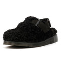 Dr. Martens Jorge II Borg Sandales Noires En Daim