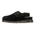 Dr. Martens Jorge II Borg Sandales Noires En Daim