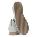 EA7 XK050 Womens White/Oxford Tan/Silver Trainers