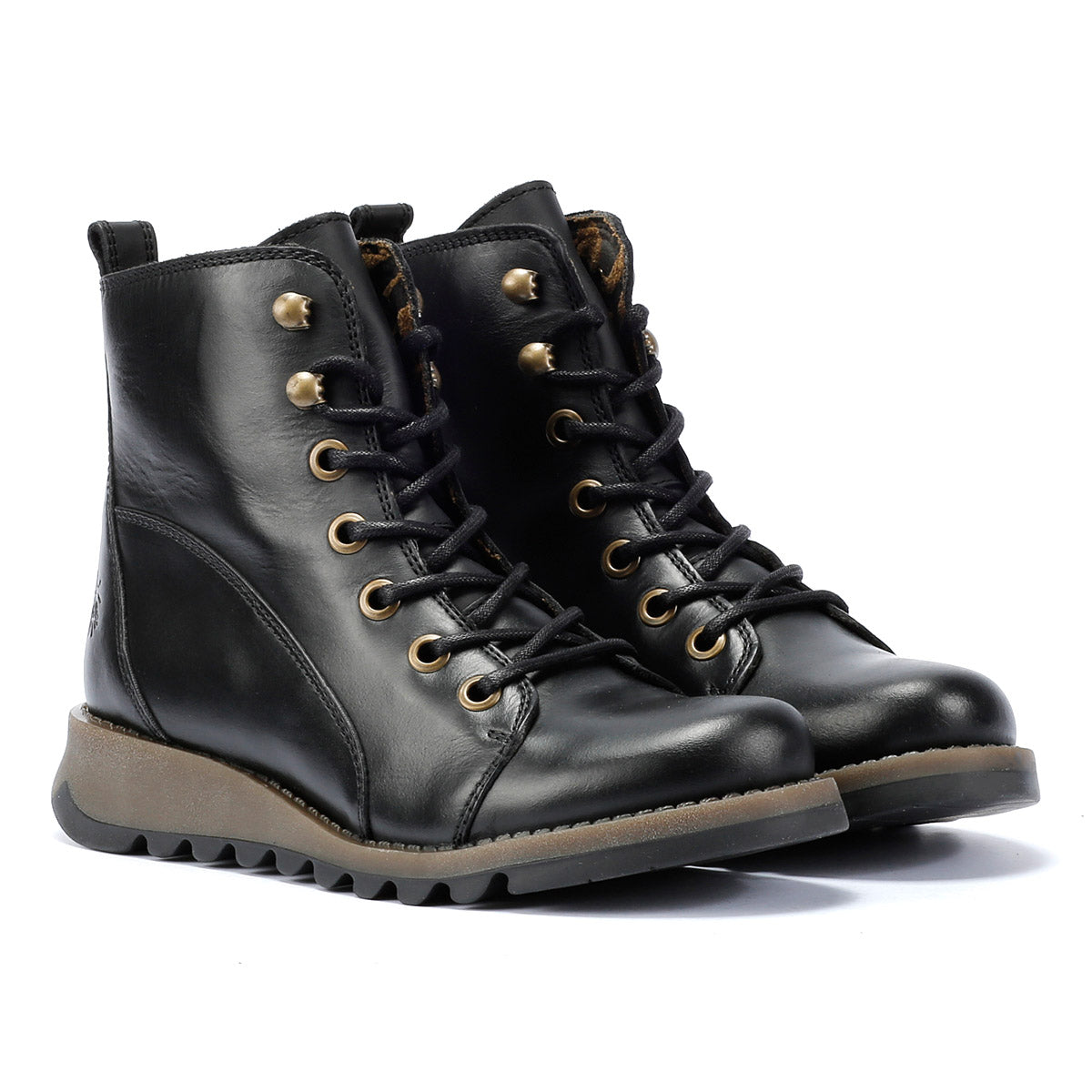 Fly London Sore Bottes Noires Pour Femmes