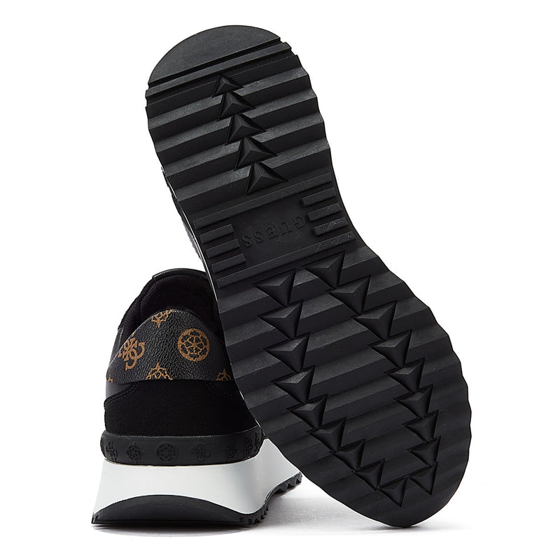 Boss Jonah Runn Mens Open Blue Trainers