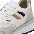 Boss Jonah Runn Womens White Trainers