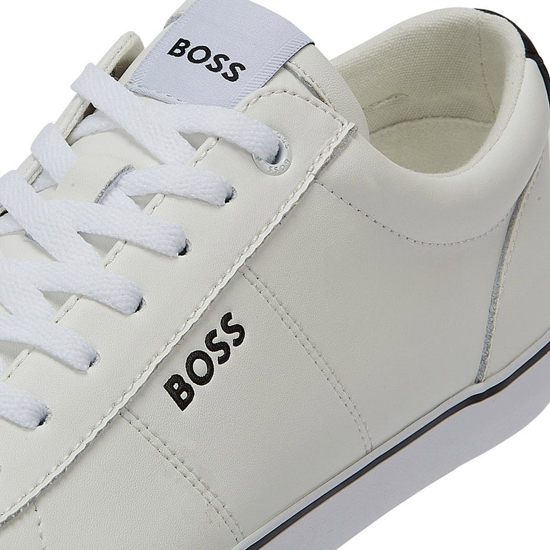 Boss Jodie Tenn Mens White Trainers