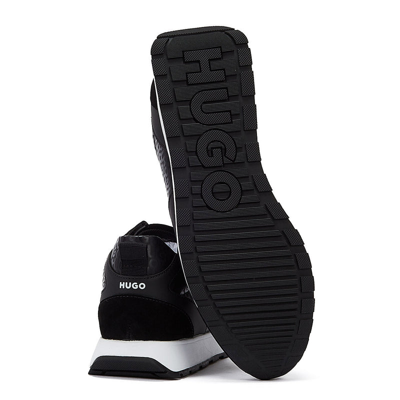 Hugo Icelin Runn Womens Print Black Trainers