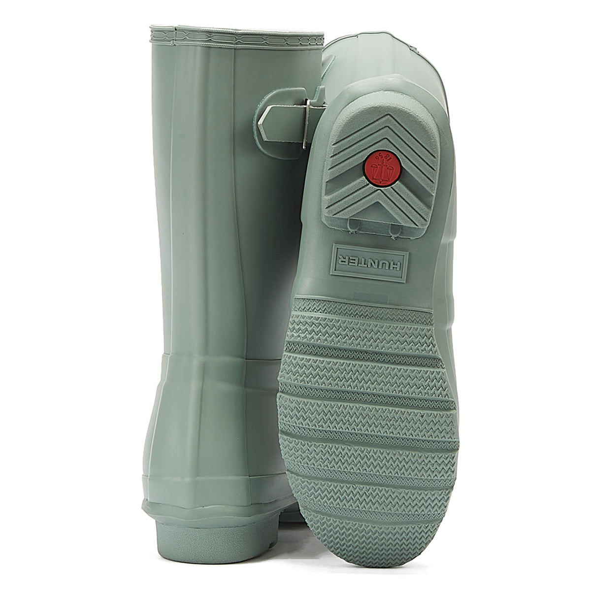Hunter Original Short Womens Sweet Gale Green Wellies