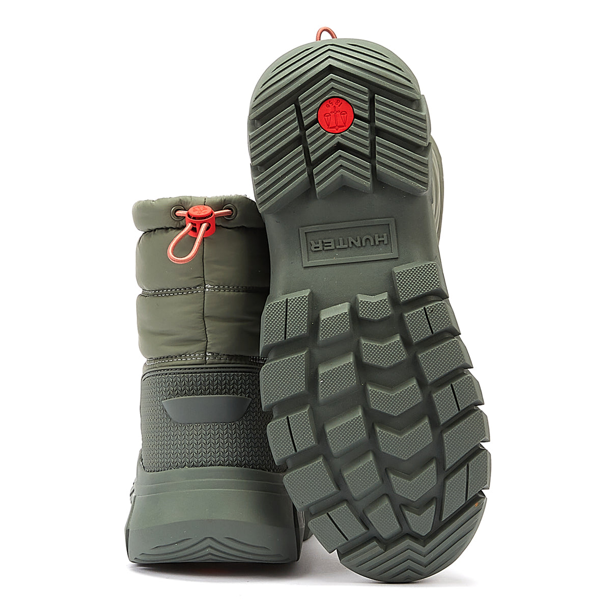 Hunter Intrepid Short Snow Womens Urban Grey Boots