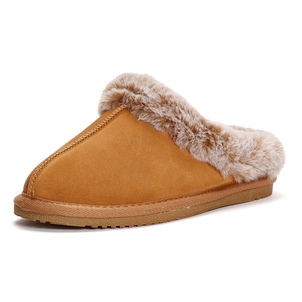 Hush Puppies Amara Chaussons En Daim Pour Femmes Couleur Beige