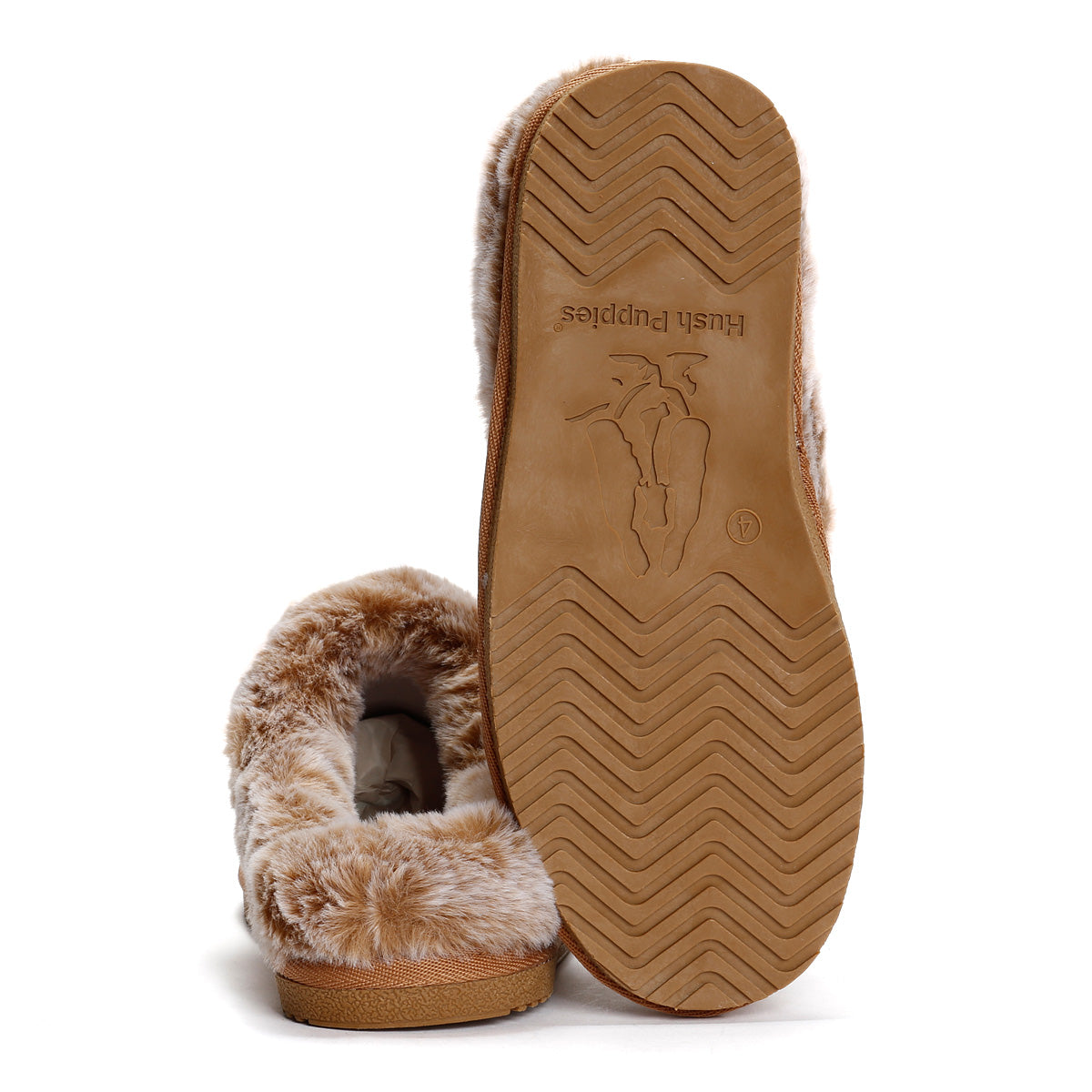 Hush Puppies Amara Chaussons En Daim Pour Femmes Couleur Beige