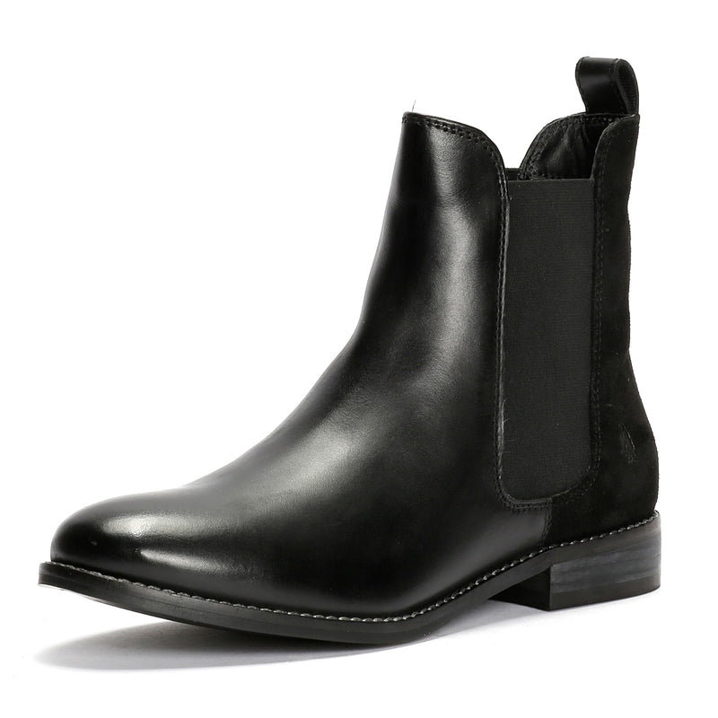 Hush Puppies Colette Bottes En Daim Noir Pour Femmes
