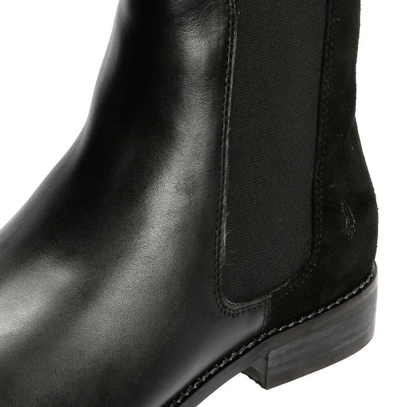 Hush Puppies Colette Bottes En Daim Noir Pour Femmes