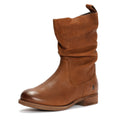 Hush Puppies Emilia Bottes En Cuir Pour Femmes Couleur Tan