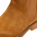Hush Puppies Maddy Wide Bottes En Daim Pour Femme En Couleur Beige