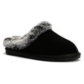 Hush Puppies Amara Chaussons Noirs En Daim Pour Femme