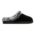 Hush Puppies Amara Chaussons Noirs En Daim Pour Femme
