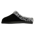 Hush Puppies Amara Chaussons Noirs En Daim Pour Femme