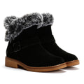 Hush Puppies Hannah Bottes En Daim Noir Pour Femmes