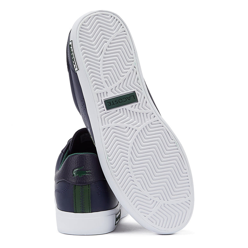 Lacoste Powercourt 2.0 123 1 SMA Mens Navy/Dark Green Trainers