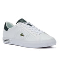 Lacoste Powercourt 2.0 123 1 SMA Mens White/Dark Green Trainers