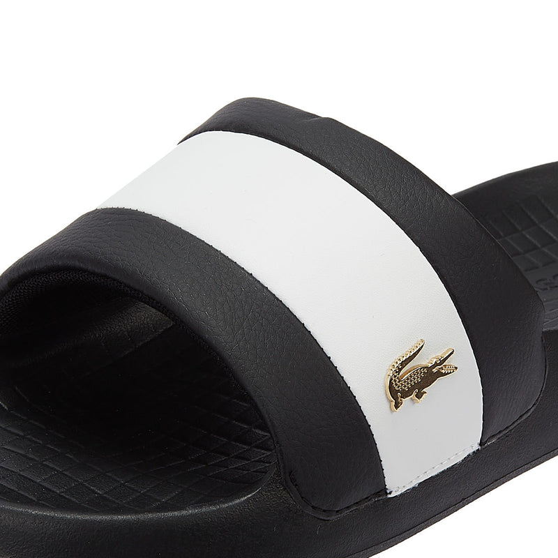 Lacoste Serve Hybrid Womens Black/White Slides