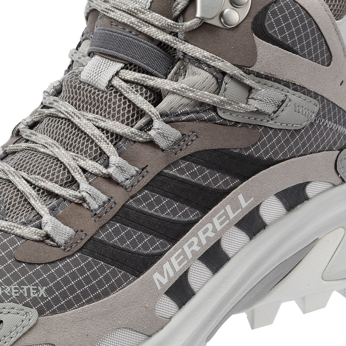 Merrell Moab Speed 2 Mid Gore-Tex Baskets Grises Pour Femmes