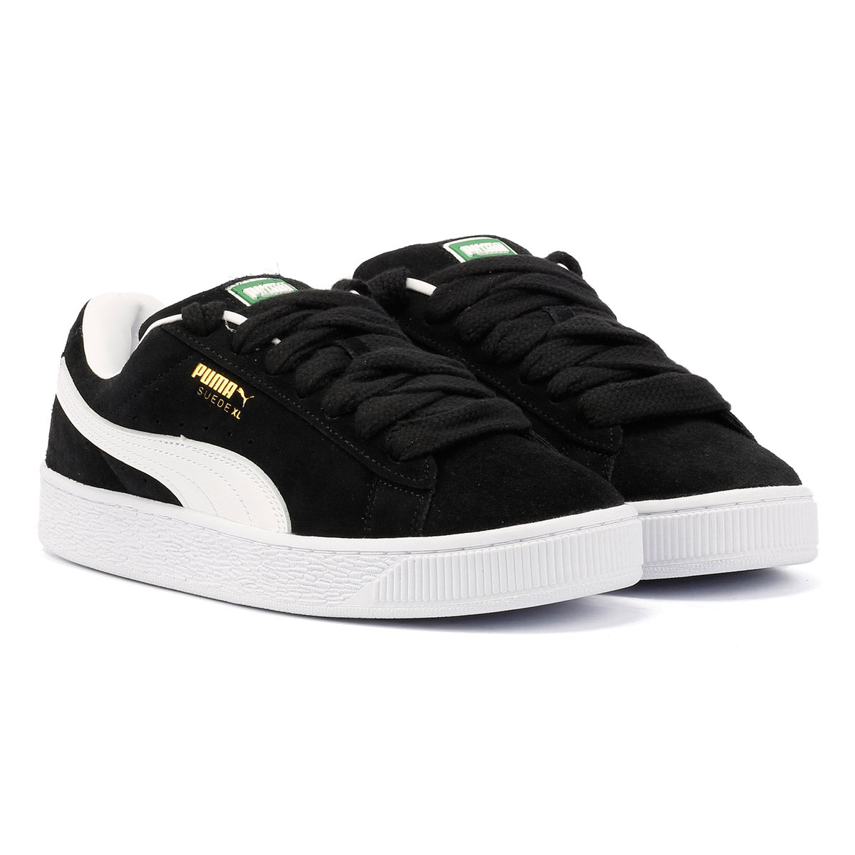 Puma Suede XL Baskets Noires En Daim
