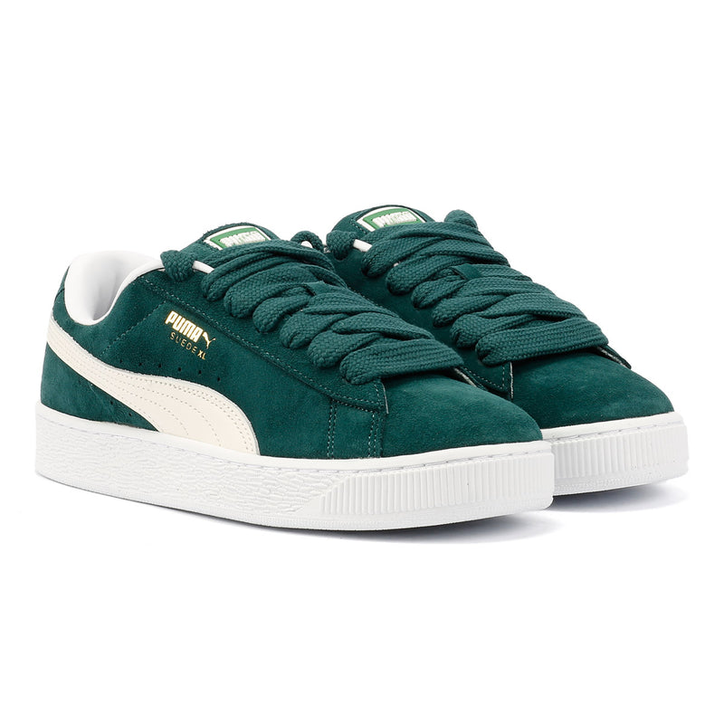 Puma Suede XL Baskets Vert Suède