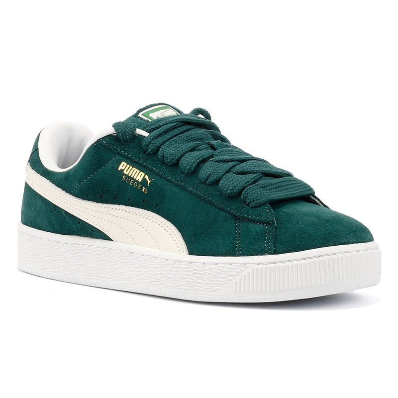Puma Suede XL Baskets Vert Suède