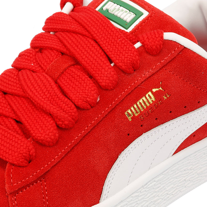 Puma Suede XL Baskets Rouges En Daim