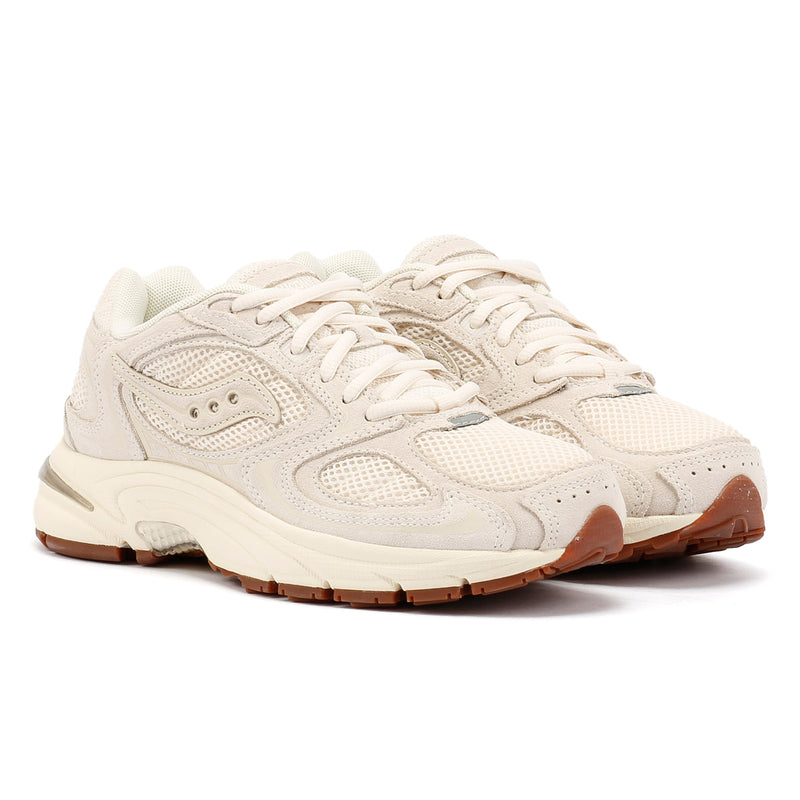 Saucony Grid Jazz 9 Baskets Ivoire En Daim