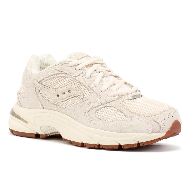 Saucony Grid Jazz 9 Baskets Ivoire En Daim