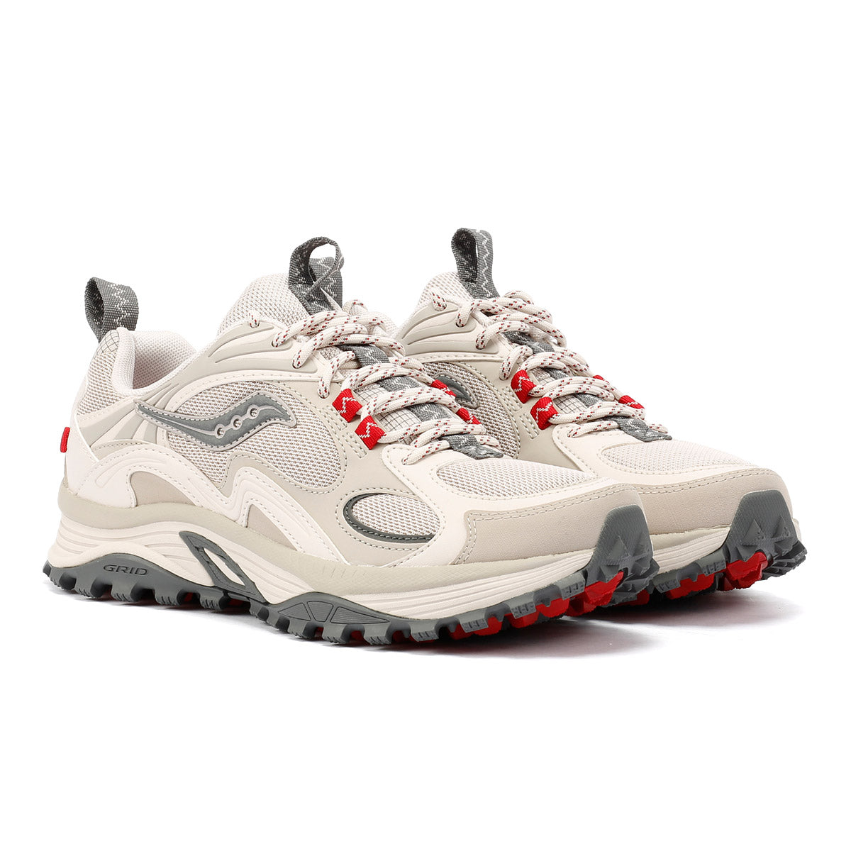 Saucony Grid Aura X Baskets Blanches