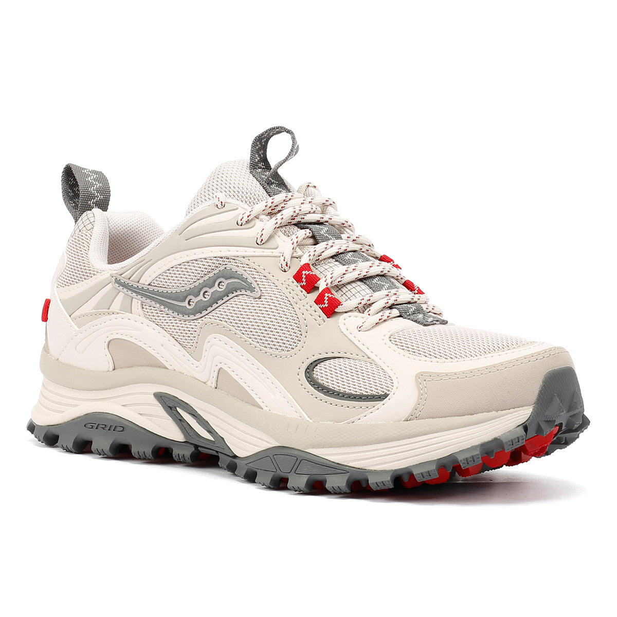 Saucony Grid Aura X Baskets Blanches