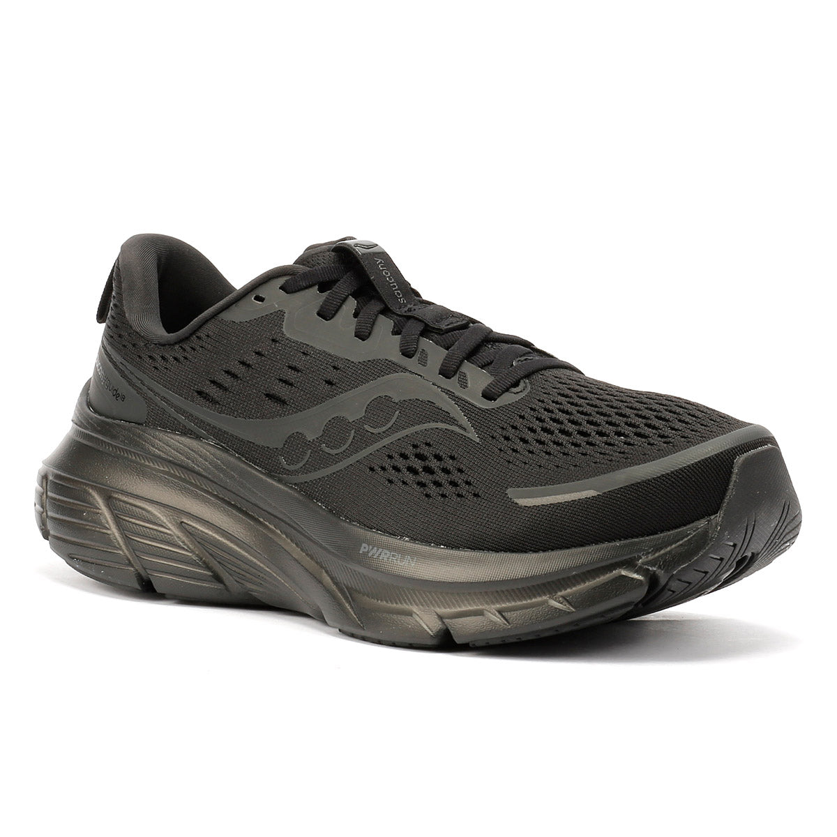 Saucony Guide 18 Baskets Noires Pour Hommes