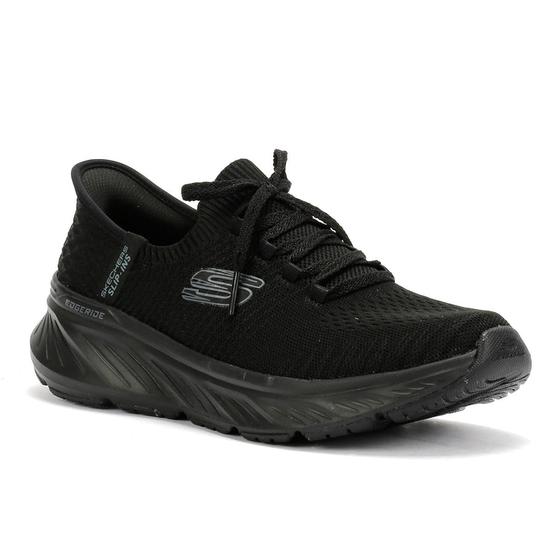Skechers Slip-ins Edgeride Baskets Noires Pour Femmes