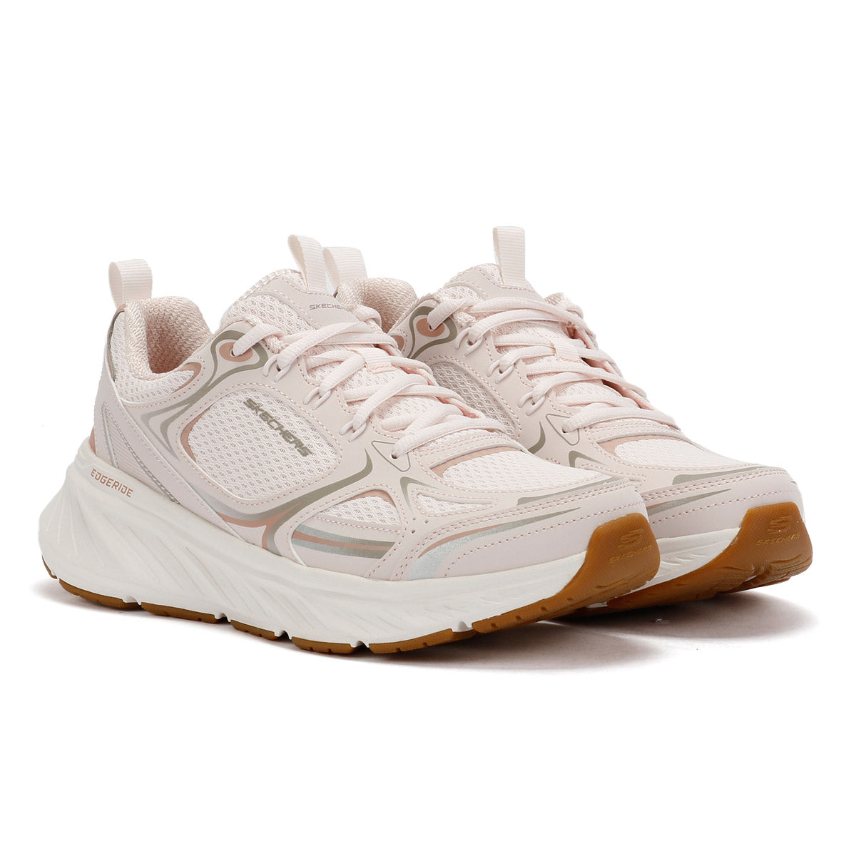 Skechers Edgeridge Baskets Roses Pour Femmes