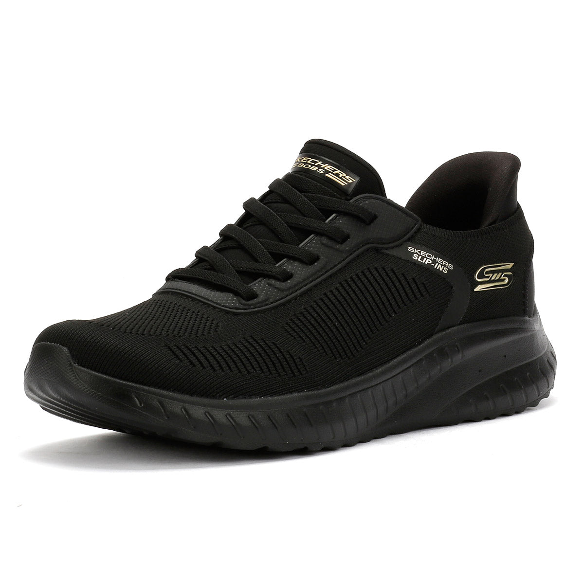 Skechers BOBS Squad Chaos Baskets Noires Pour Femmes