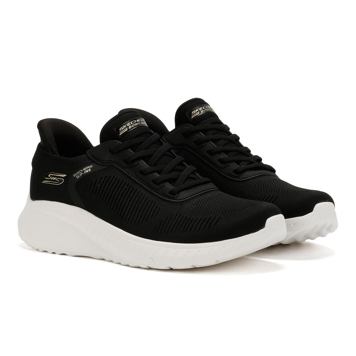 Skechers BOBS Squad Chaos Baskets Noires Pour Femmes