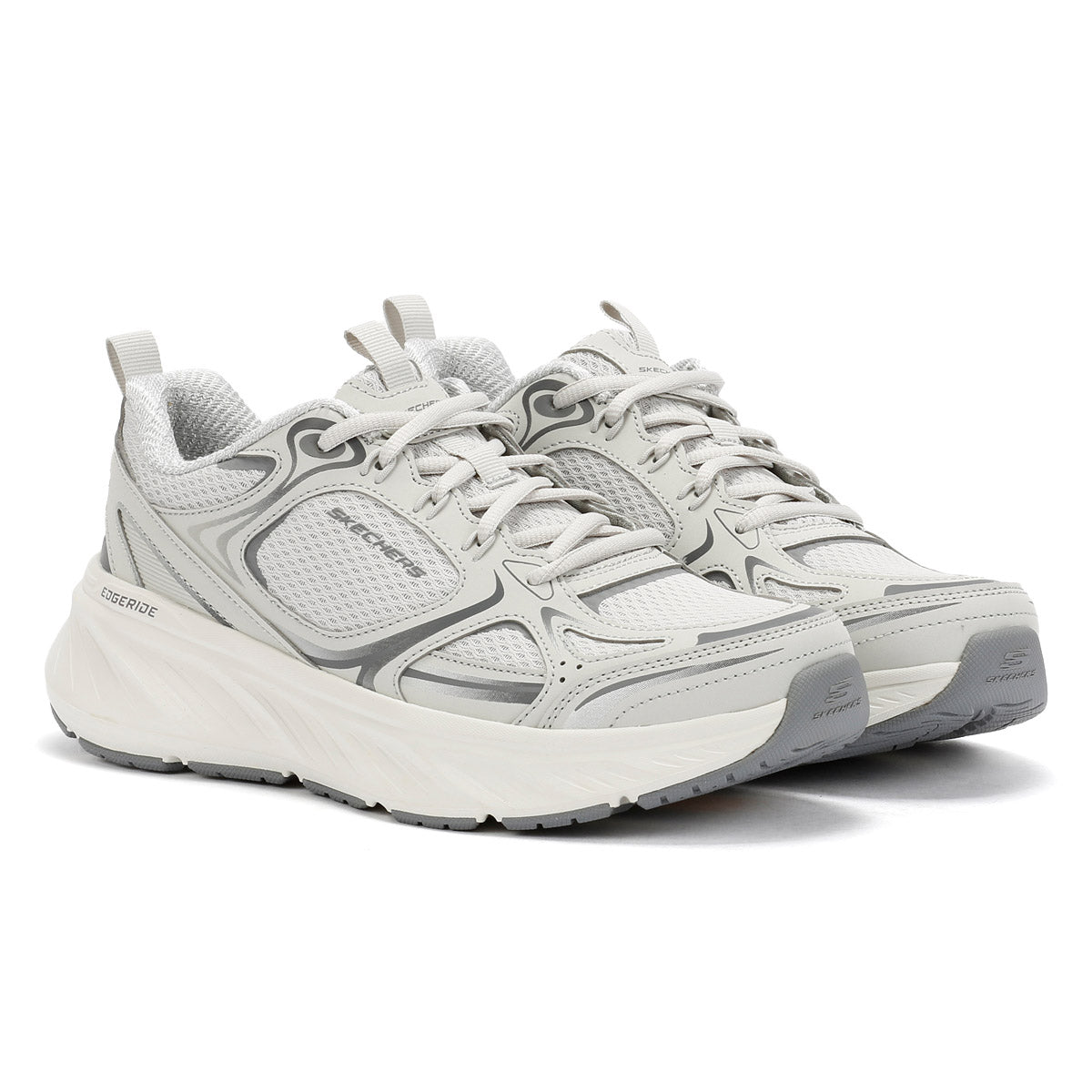 Skechers Edgeridge Chaussures De Sport Grises Pour Femmes