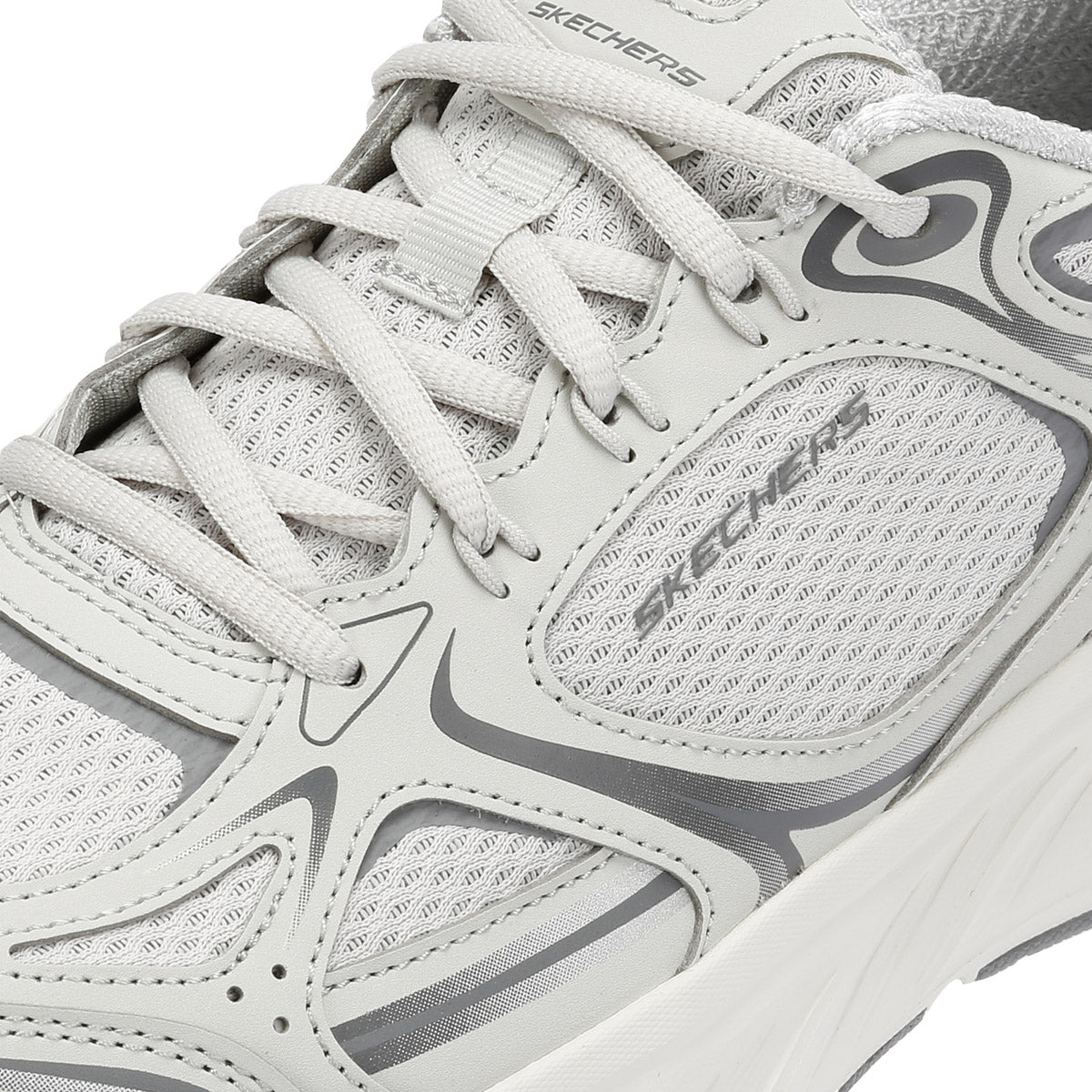 Skechers Edgeridge Chaussures De Sport Grises Pour Femmes