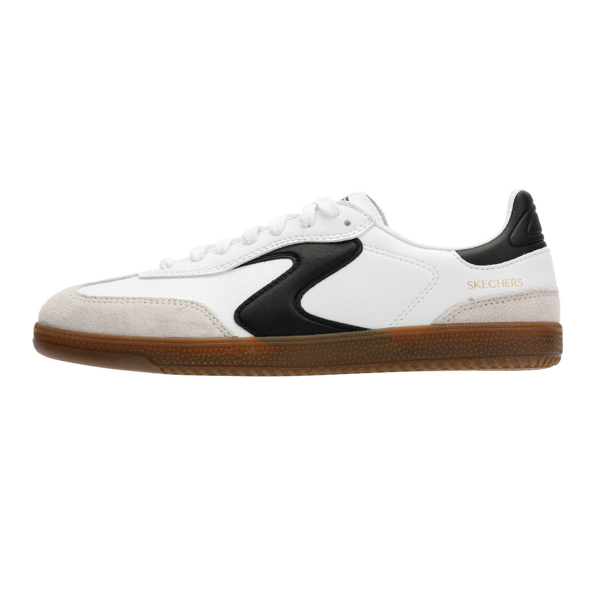 Skechers Hotshot Kickoff Baskets Blanches En Cuir Pour Femmes