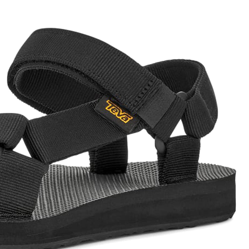 Teva Sandales universelles à plateforme noires pour femmes