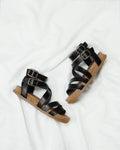 Blowfish Malibu Maylie Womens Black Dyecut Sandals