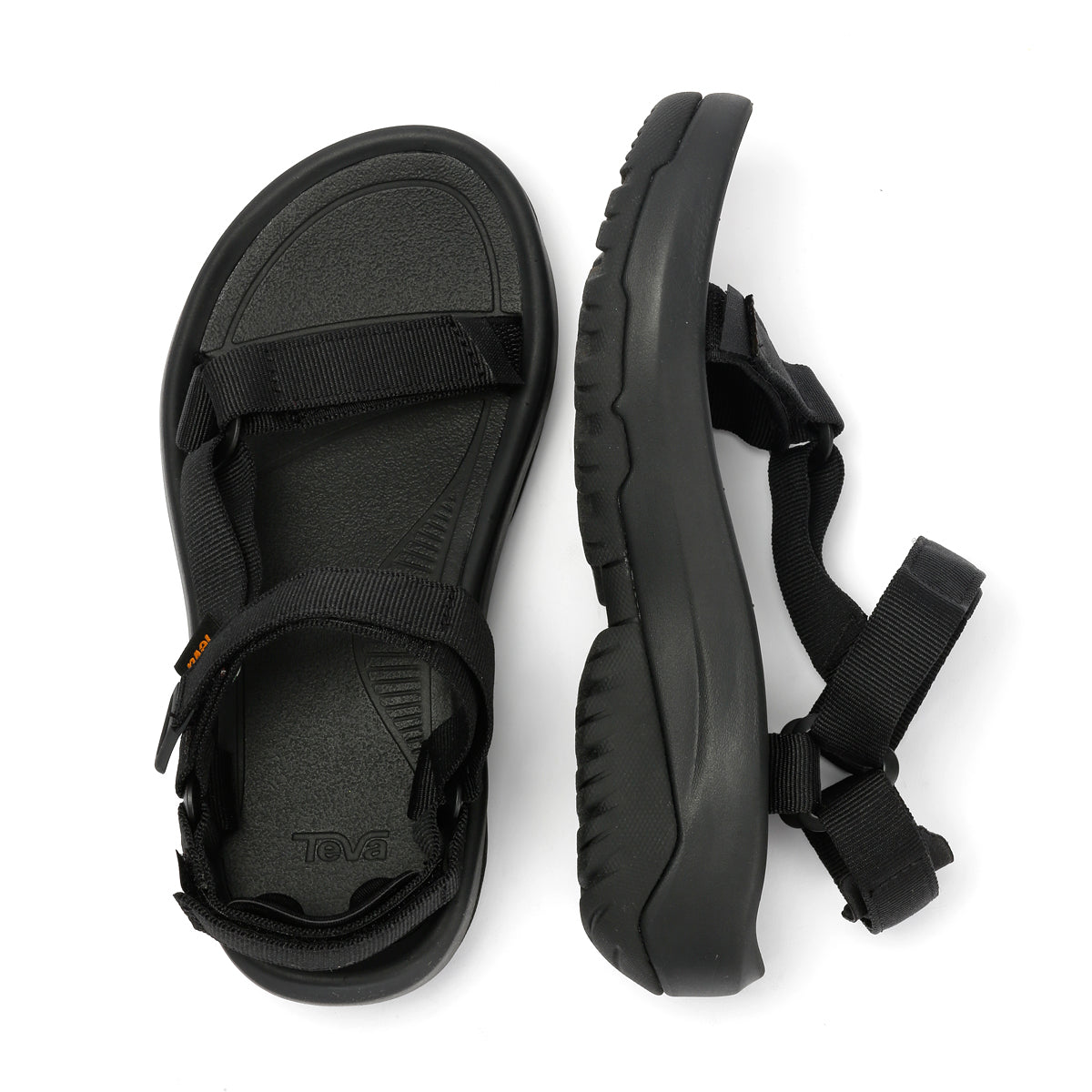 Teva Hurricane XLT2 Sandales noires à semelle amplifiée pour femmes