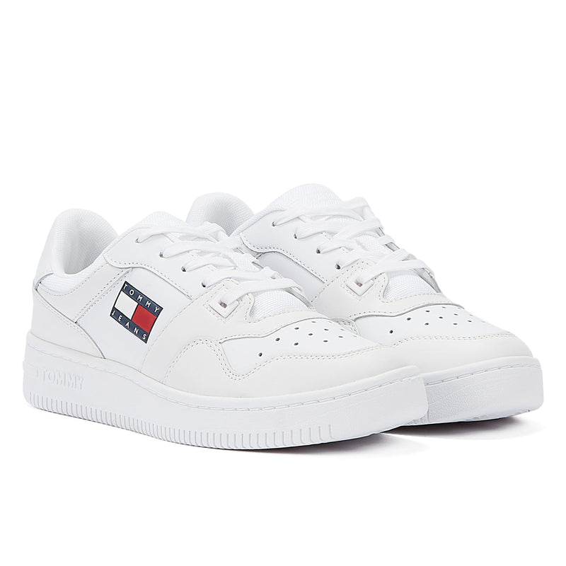 Tommy Jeans Retro Basket Womens White Trainers