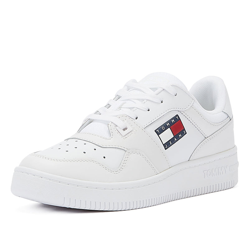 Tommy Jeans Retro Basket Womens White Trainers