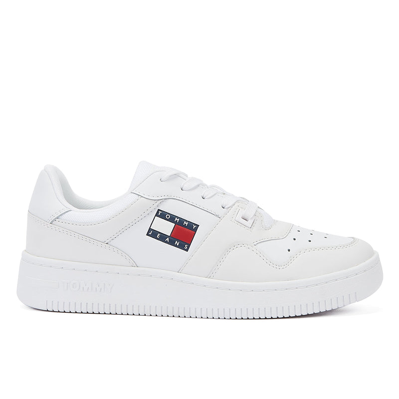 Tommy Jeans Retro Basket Womens White Trainers