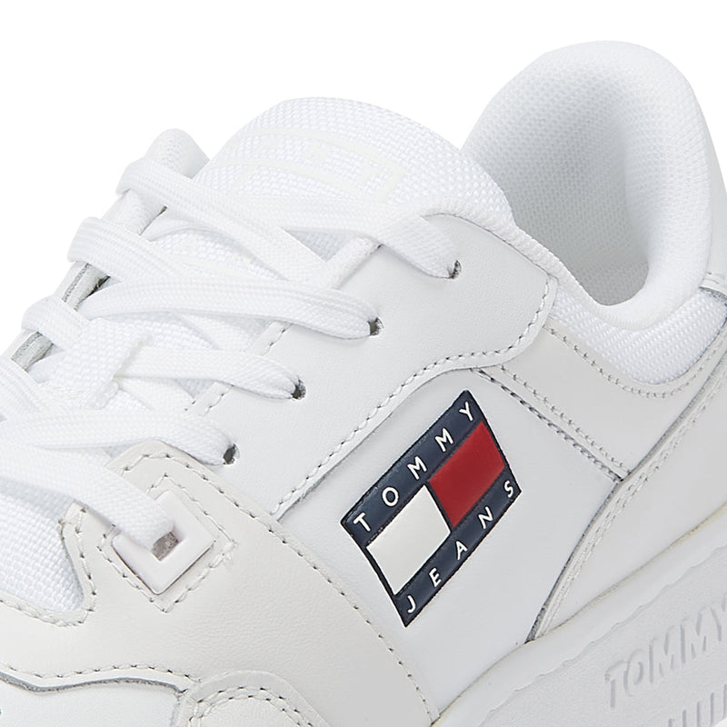 Tommy Jeans Retro Basket Womens White Trainers