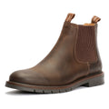 Tower London Harbour Bottes En Cuir Pour Hommes Marron